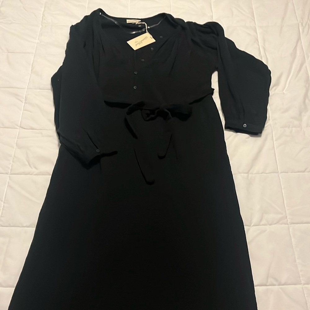 Long sleeve back dress